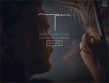 Tablet Screenshot of matthewpenn.com